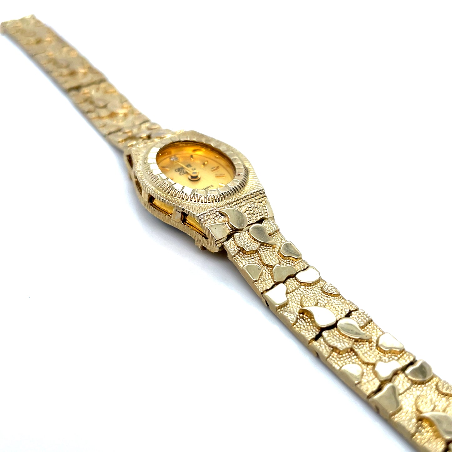 10k Yellow Gold Geneve Classic Watch