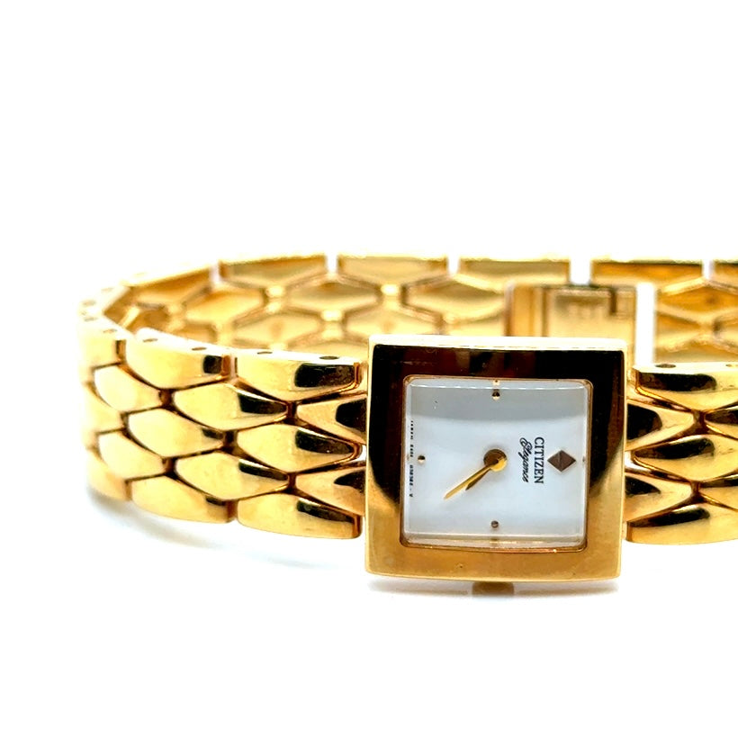 CITIZEN Elegance Japan Base Metal Gold Watch