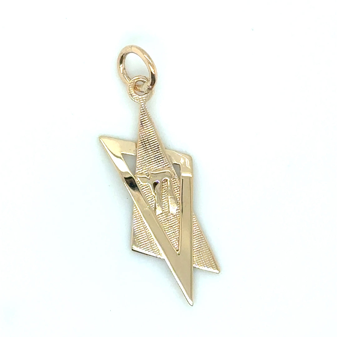 14k Yellow Gold Pendant