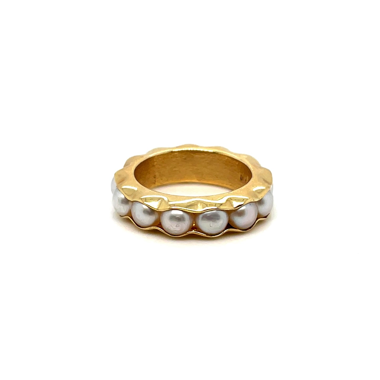 14k Yellow Gold Pearl Lady’s Ring