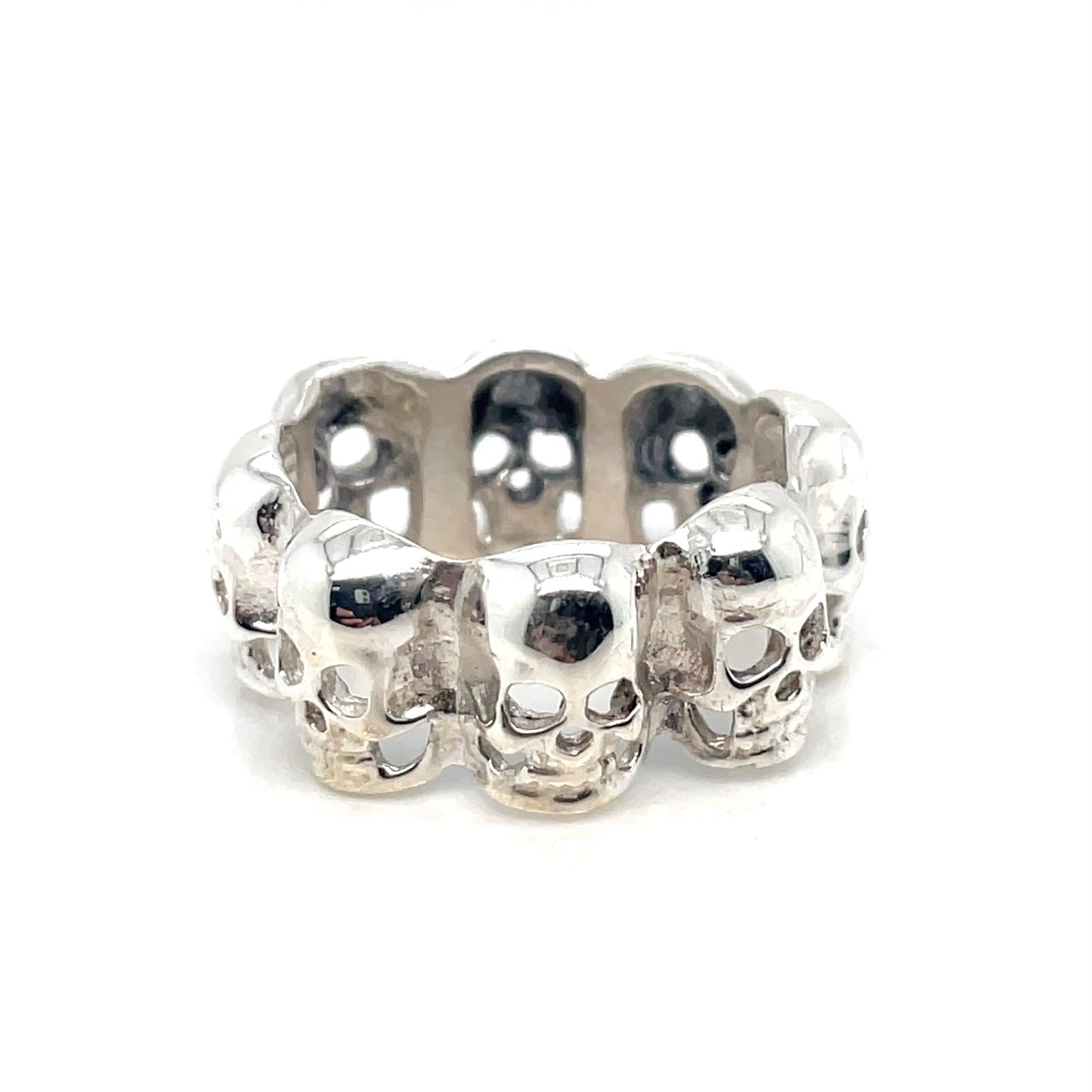 925 Sterling Silver Men’s/Women’s Skulls Ring