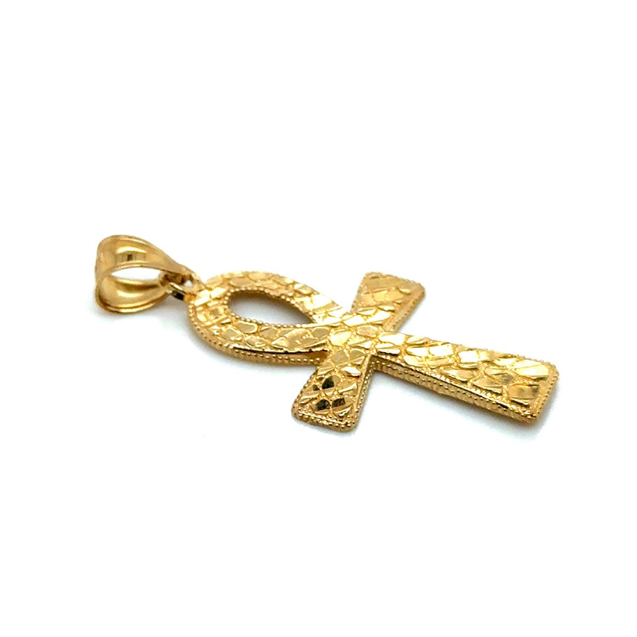 10k Yellow Gold Cross Pendant