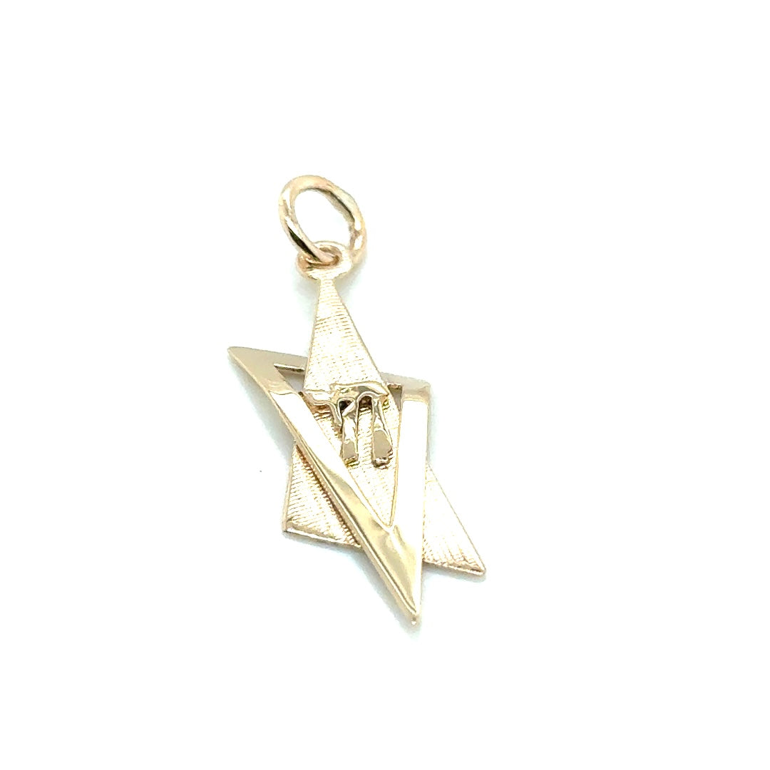 14k Yellow Gold Pendant