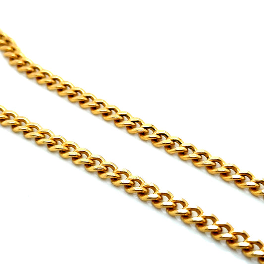 New 14k Yellow Gold Italy 20” Chain