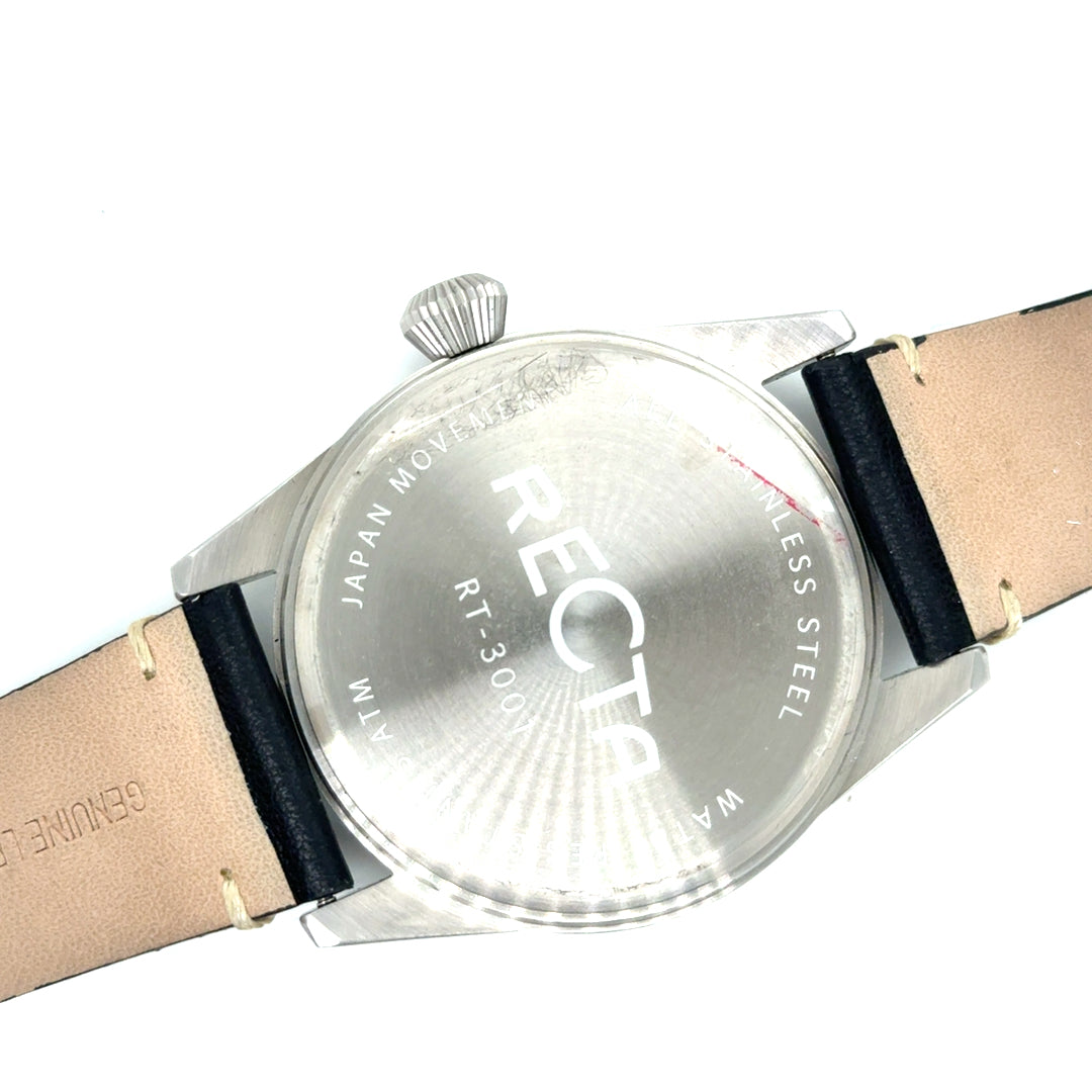 New RECTA Stainless Steel Japan Movement Watch