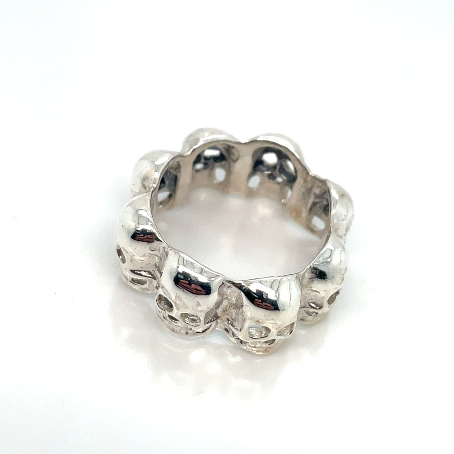 925 Sterling Silver Men’s/Women’s Skulls Ring
