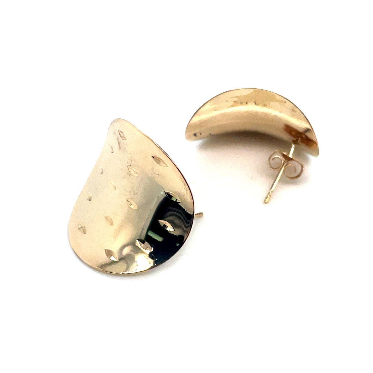 14k Yellow Gold Earrings