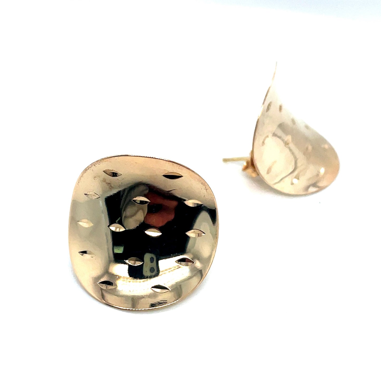 14k Yellow Gold Earrings