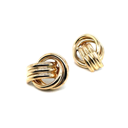 14k Yellow Gold Earrings