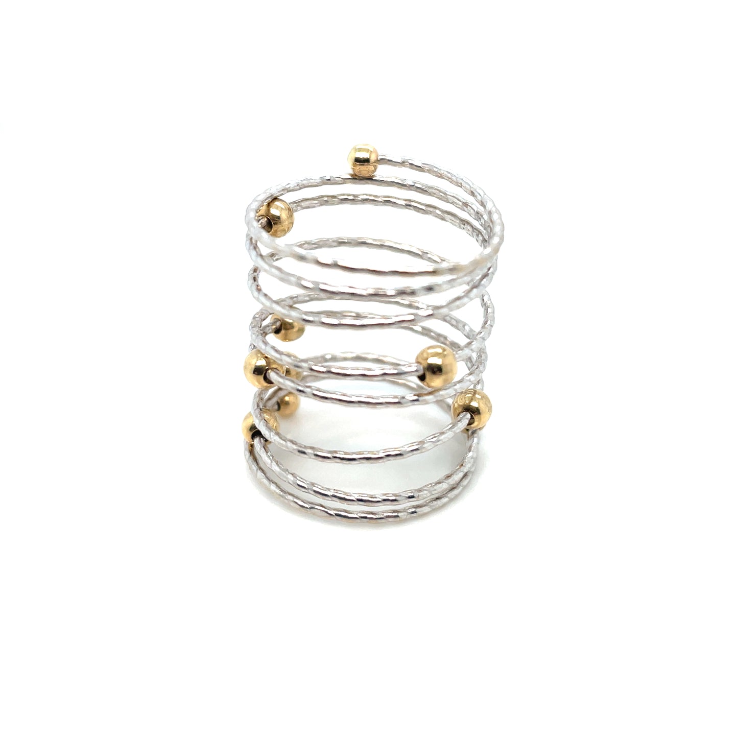 14k Yellow Gold & White Gold Vintage Ring